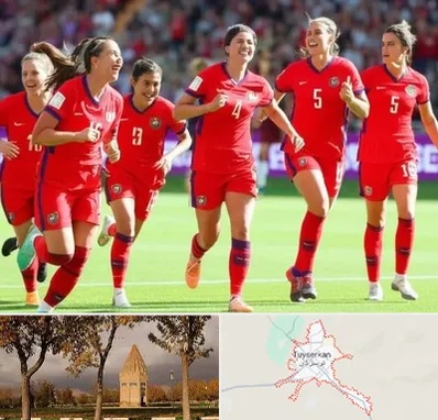 باشگاه فوتبال بانوان در تویسرکان