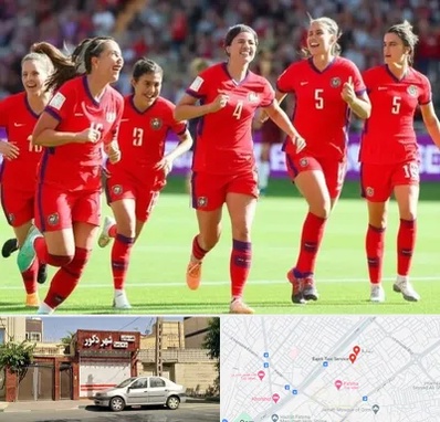 باشگاه فوتبال بانوان در باجک قم 