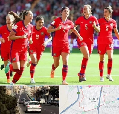 باشگاه فوتبال بانوان در خطیب تبریز 