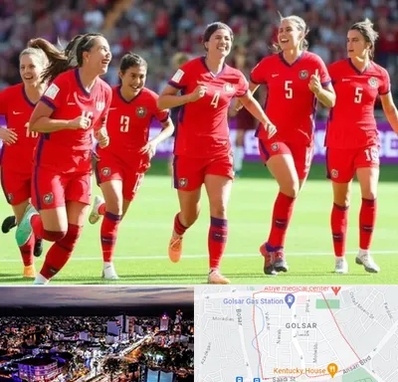 باشگاه فوتبال بانوان در گلسار رشت 