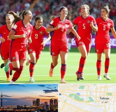 باشگاه فوتبال بانوان در غرب تهران 