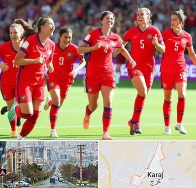 باشگاه فوتبال بانوان در گوهردشت کرج 