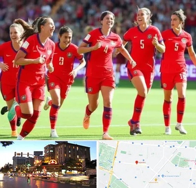 باشگاه فوتبال بانوان در بلوار سجاد مشهد 