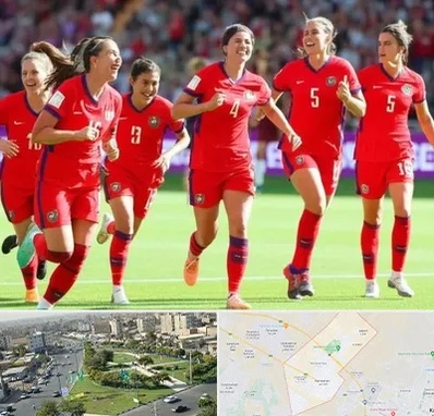 باشگاه فوتبال بانوان در کمال شهر کرج 