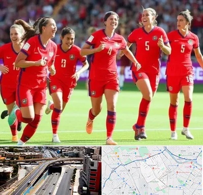 باشگاه فوتبال بانوان در ستارخان شیراز 