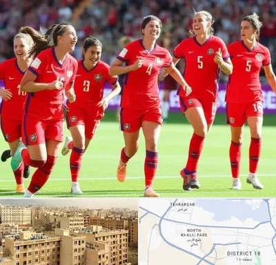 باشگاه فوتبال بانوان در جنوب غرب تهران