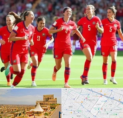 باشگاه فوتبال بانوان در هاشمیه مشهد 