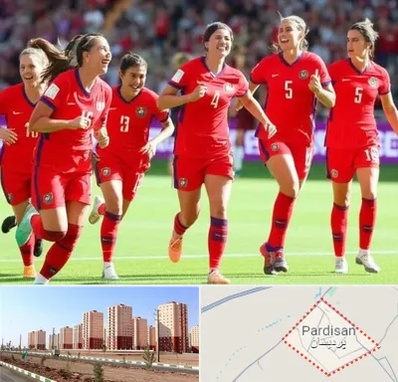 باشگاه فوتبال بانوان در پردیسان قم 