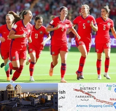 باشگاه فوتبال بانوان در فرمانیه 
