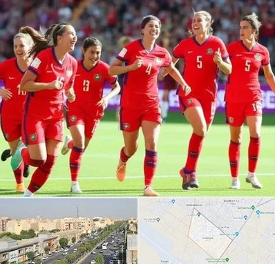 باشگاه فوتبال بانوان در کیانمهر کرج 