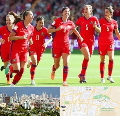 باشگاه فوتبال بانوان در شرق تهران 