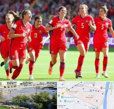 باشگاه فوتبال بانوان در گلستان اهواز 