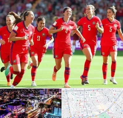 باشگاه فوتبال بانوان در منظریه رشت 