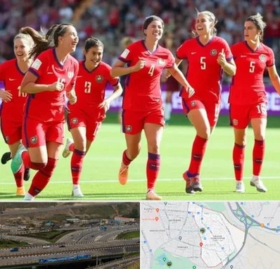 باشگاه فوتبال بانوان در یاغچیان تبریز 