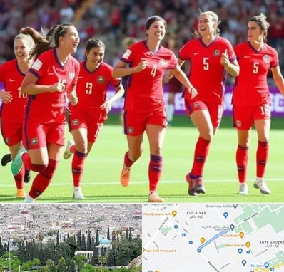 باشگاه فوتبال بانوان در محلاتی شیراز 