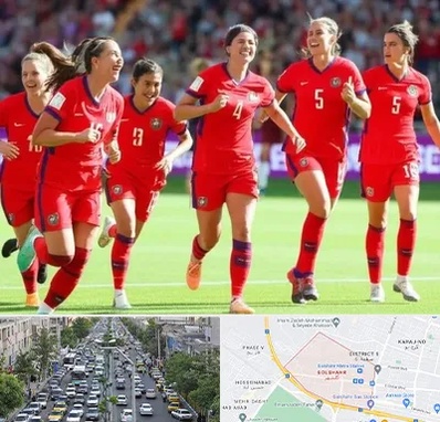 باشگاه فوتبال بانوان در گلشهر کرج 