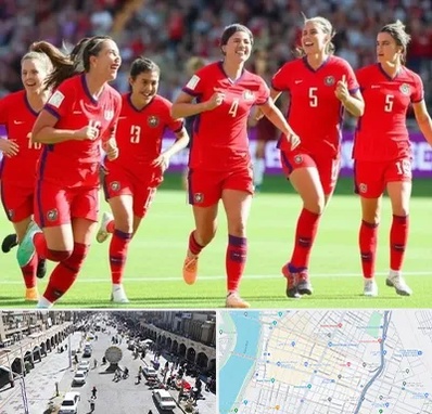 باشگاه فوتبال بانوان در نادری اهواز 