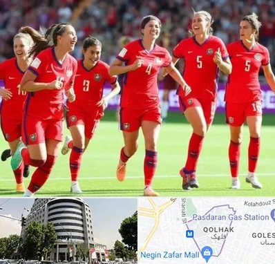 باشگاه فوتبال بانوان در قلهک 