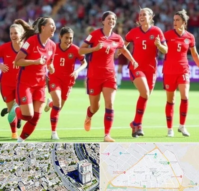 باشگاه فوتبال بانوان در قاسم آباد مشهد 