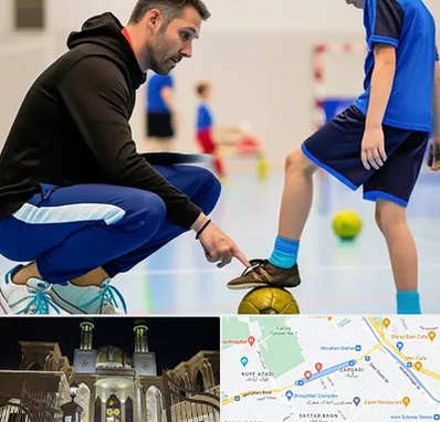 مربی خصوصی فوتسال در زرگری شیراز 