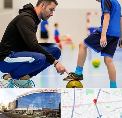 مربی خصوصی فوتسال در نصف راه تبریز 