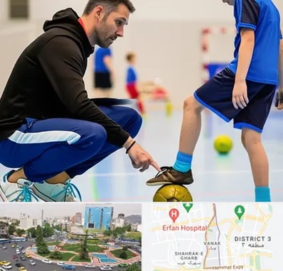 مربی خصوصی فوتسال در ونک 