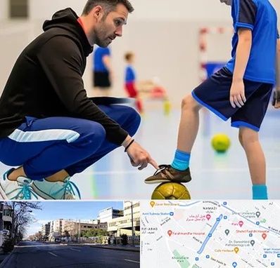 مربی خصوصی فوتسال در خیابان ملاصدرا شیراز 