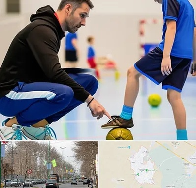 مربی خصوصی فوتسال در نظرآباد کرج 