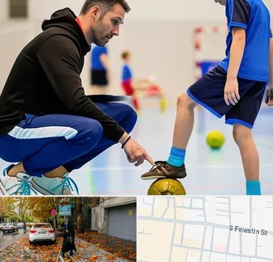 مربی خصوصی فوتسال در خیابان فلسطین 