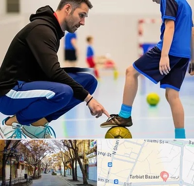 مربی خصوصی فوتسال در تربیت تبریز 
