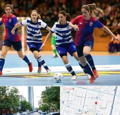 باشگاه فوتسال بانوان در امامت مشهد 