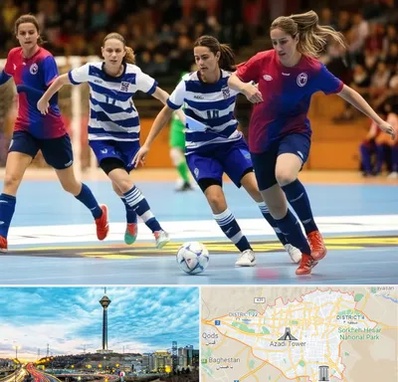 باشگاه فوتسال بانوان در تهران