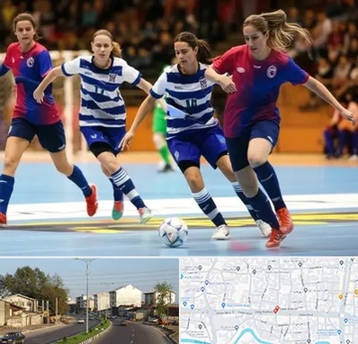 باشگاه فوتسال بانوان در ضیابری رشت 