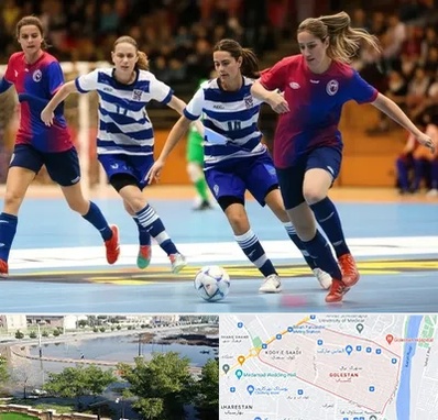 باشگاه فوتسال بانوان در گلستان اهواز 