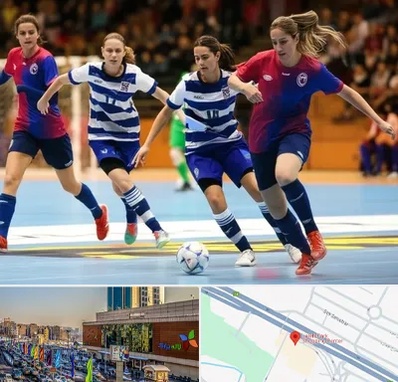 باشگاه فوتسال بانوان در لاله پارک تبریز 