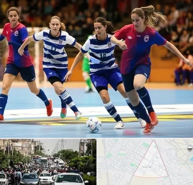 باشگاه فوتسال بانوان در سیدی مشهد 