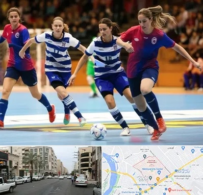 باشگاه فوتسال بانوان در زیتون کارمندی اهواز 