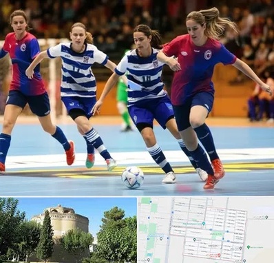 باشگاه فوتسال بانوان در مرداویج اصفهان 