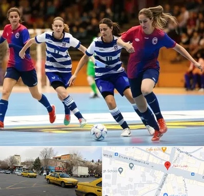 باشگاه فوتسال بانوان در شهناز تبریز 