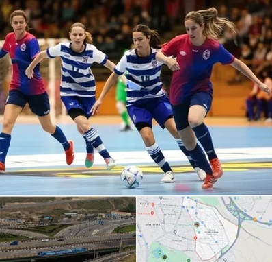 باشگاه فوتسال بانوان در یاغچیان تبریز 