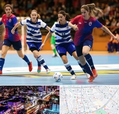 باشگاه فوتسال بانوان در منظریه رشت 