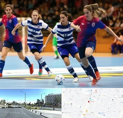 باشگاه فوتسال بانوان در بلوار کلاهدوز مشهد 