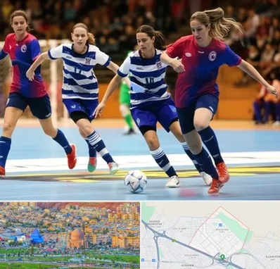 باشگاه فوتسال بانوان در رشدیه تبریز 