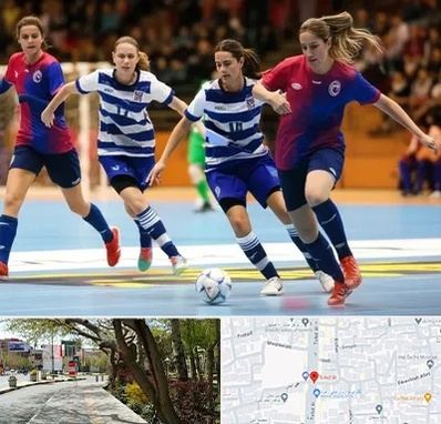 باشگاه فوتسال بانوان در خیابان توحید اصفهان 