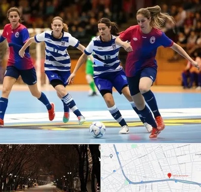 باشگاه فوتسال بانوان در ابوریحان تبریز 