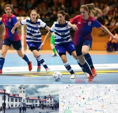 باشگاه فوتسال بانوان در میدان شهرداری رشت 