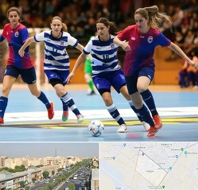 باشگاه فوتسال بانوان در کیانمهر کرج 