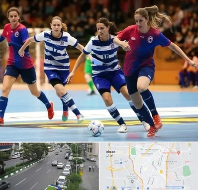 باشگاه فوتسال بانوان در ستارخان 