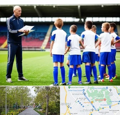 دوره مربیگری فوتبال در قدوسی غربی شیراز 