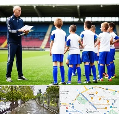 دوره مربیگری فوتبال در خیابان ارم شیراز 